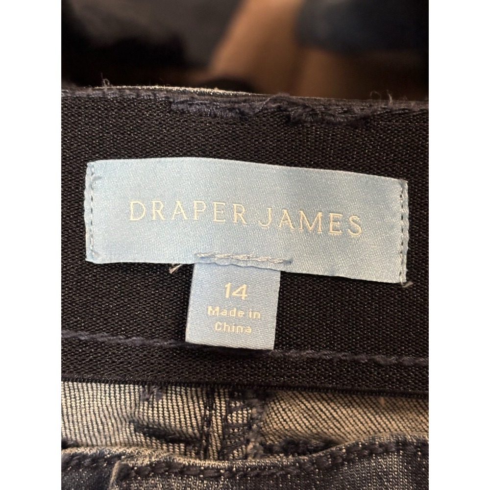 Draper James Women's‎ Wide Leg Cropped Jeans Size 14x26 - Picture 3 of 5